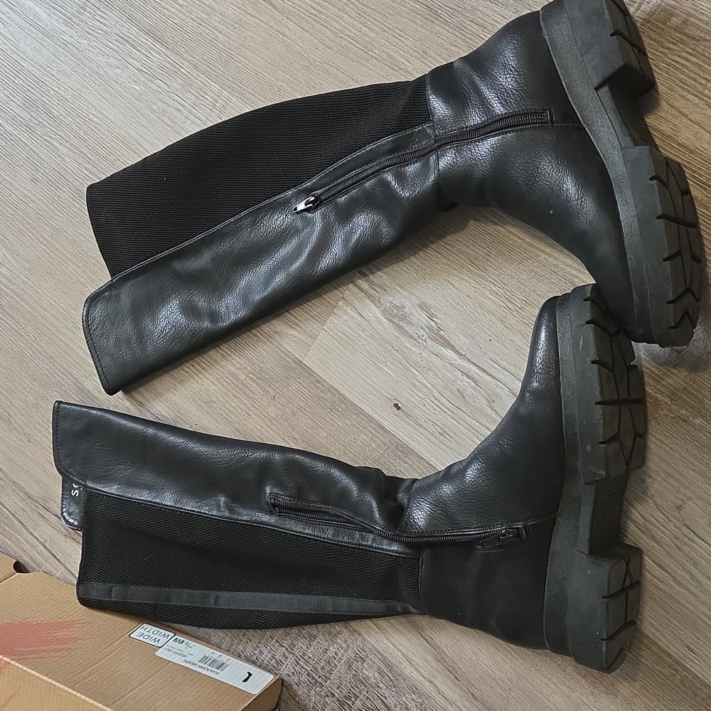 SOUL Naturalizer Olga Over the Knee Wide Calf Boots - Picture 8 of 13